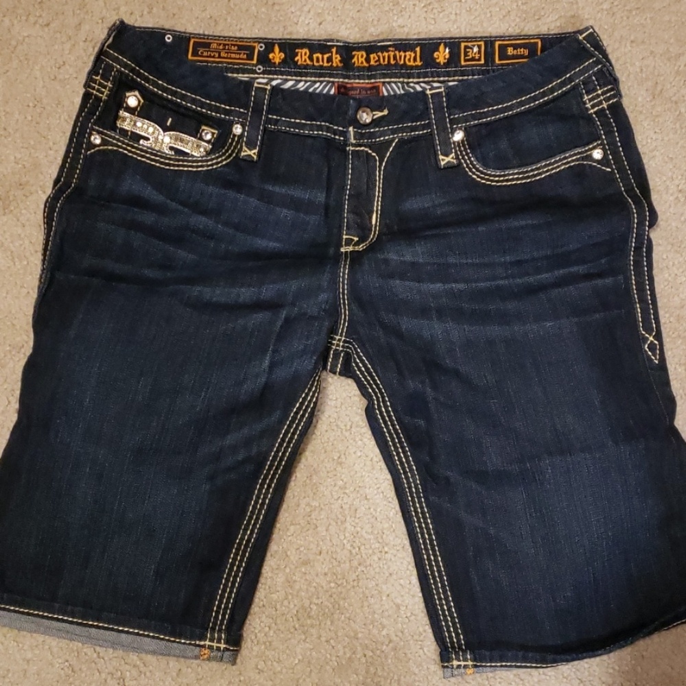 Rock Revival Women's Jean Bermuda shorts